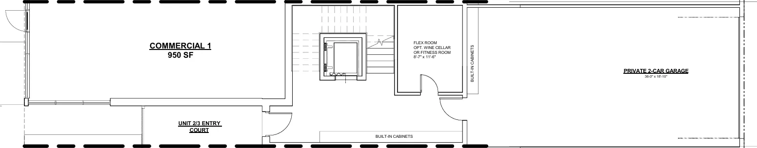 Unit 02 — First / ground floor floor plan