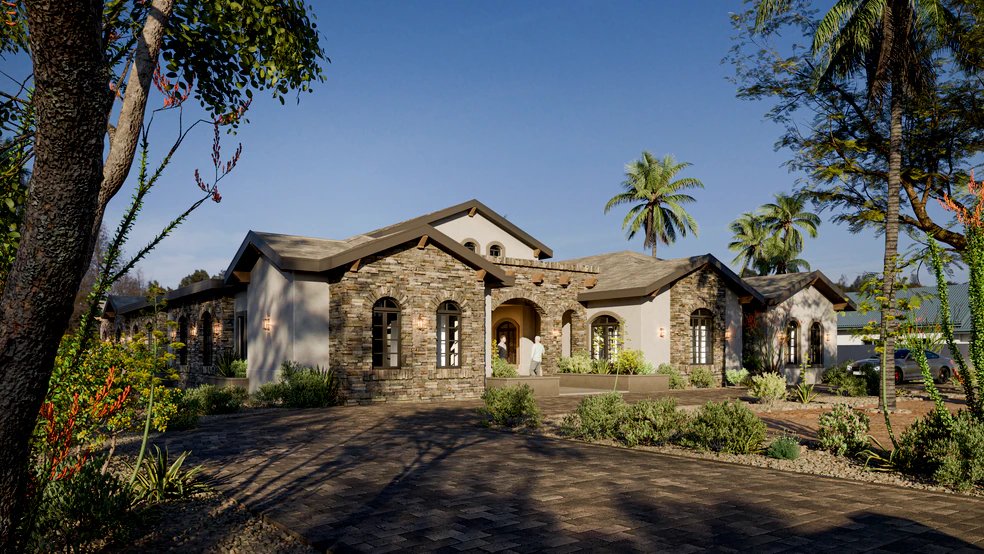 Rendering: assisted living property, 5530 E Shea Blvd, Scottsdale, AZ